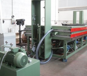 Reconditioning leather machine